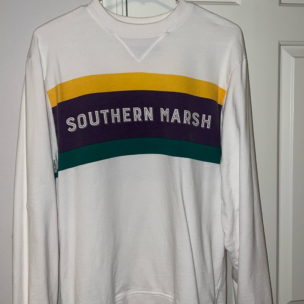Southern Mardh Mardi Gras Sweatshirt